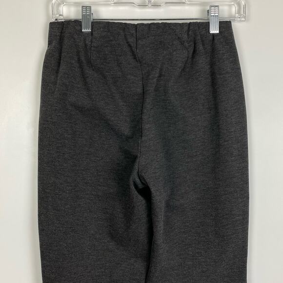 J. Jill Charcoal Grey Ponte Knit Classic Slim Straight Leg Trousers Size XS - Picture 8 of 10